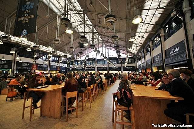 Mercado da Ribeira em Lisboa